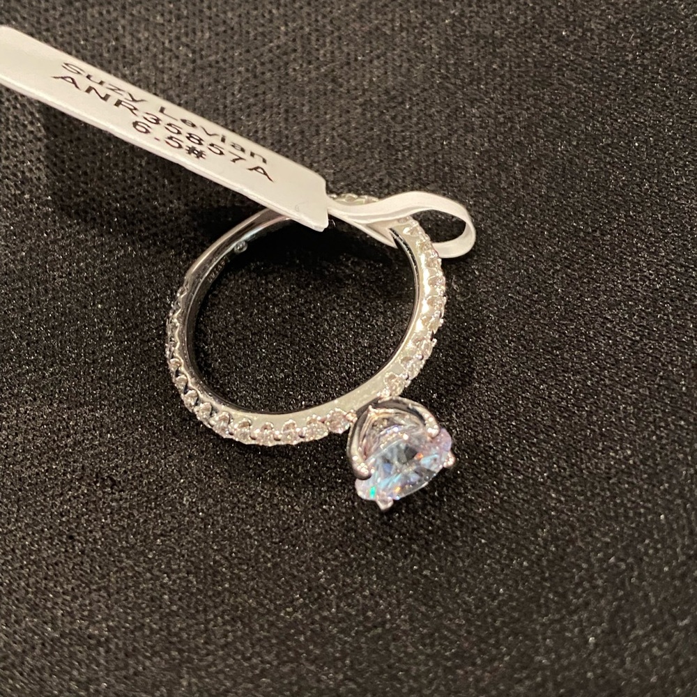STERLING SILVeR BRIDAL RING